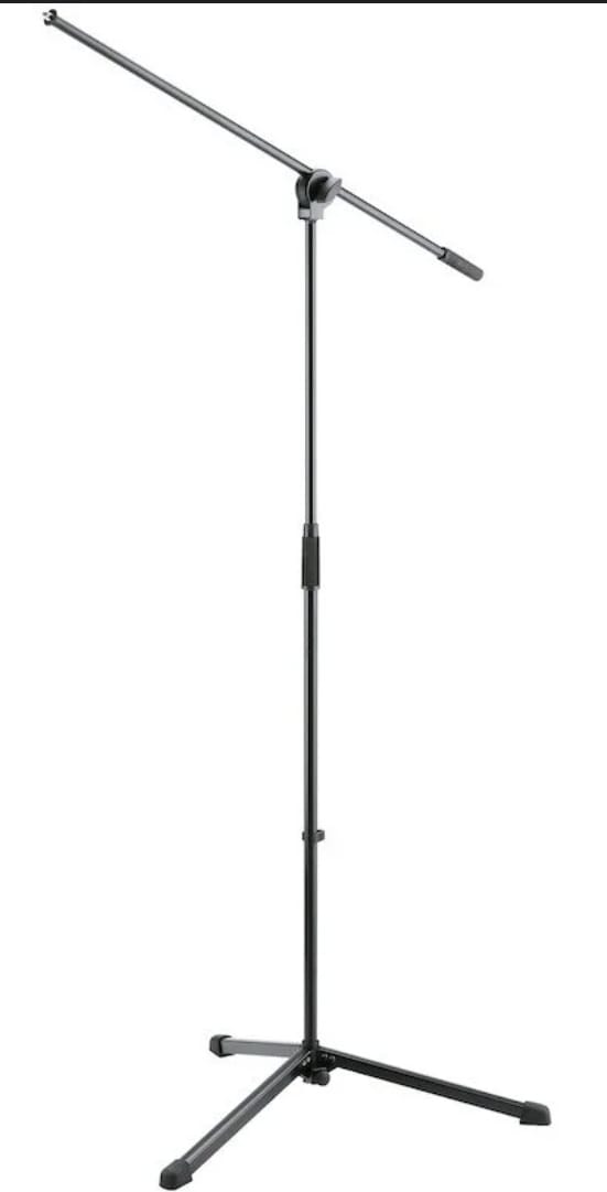 Pied de micro télescopique Hauteur 890-1600mm embase trépied Mic-Support